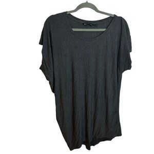 Athleta Threadlight Asymmetrical Relaxed Tee